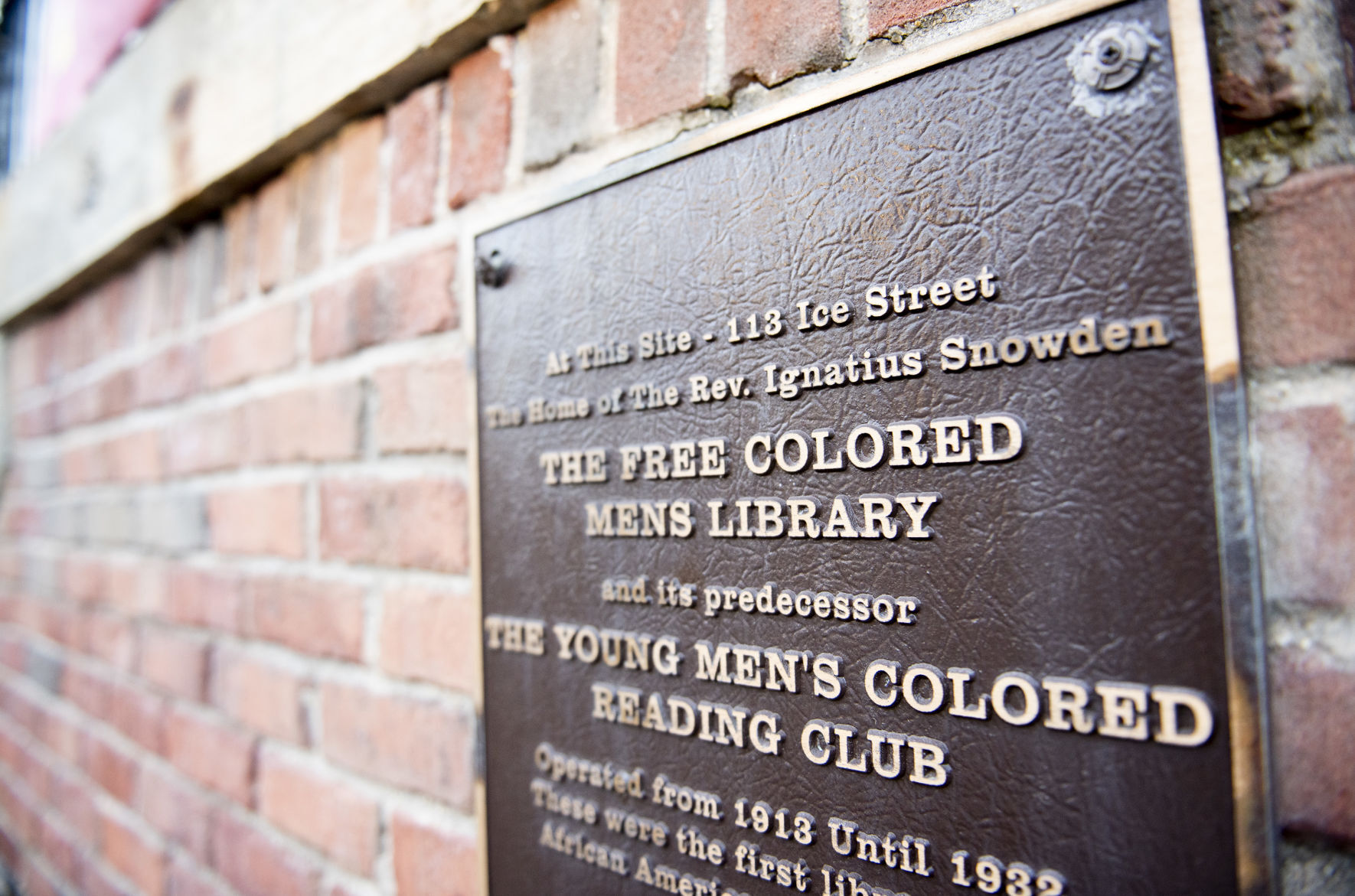 Colored Mens Library
